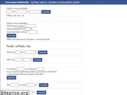 Sites similar to vypocetprocent.cz
