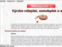 Sites similar to vyroba-nalepiek.sk