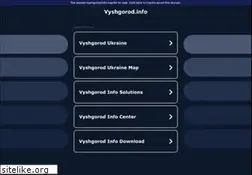Sites similar to vyshgorod.info