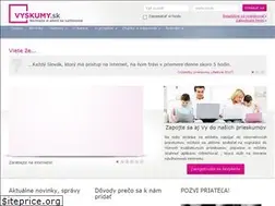 Sites similar to vyskumy.sk