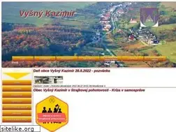 Sites similar to vysnykazimir.eu