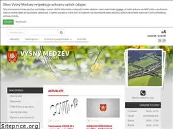 Sites similar to vysnymedzev.sk