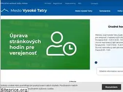 Sites similar to vysoketatry.sk