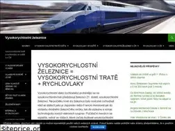 Sites similar to vysokorychlostni-zeleznice.cz