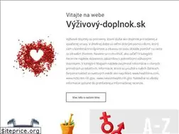 Sites similar to vyzivovy-doplnok.sk