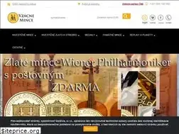 Sites similar to vzacne-mince.sk