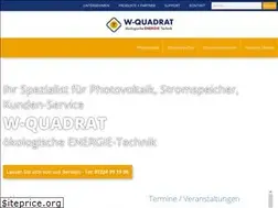 Sites similar to w-quadrat.de