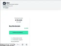 Sites similar to w-te.com