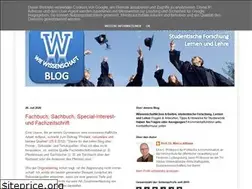 Sites similar to w-wie-wissenschaft.blogspot.com