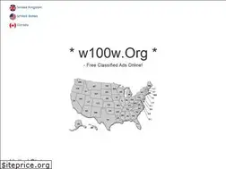 Sites similar to w100w.org