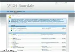 Sites similar to w124-board.de