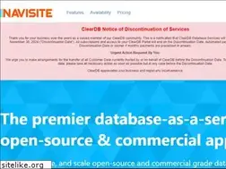 Sites similar to w2.cleardb.net