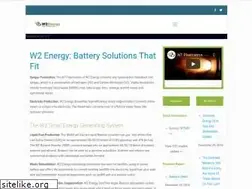 Sites similar to w2energy.com