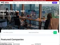 Sites similar to w2jobs.net