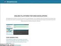 Sites similar to w3codegenerator.com