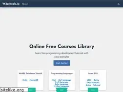 Sites similar to w3schools.io