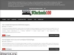 Sites similar to w3schools100.blogspot.com