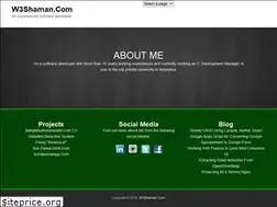 Sites similar to w3shaman.com