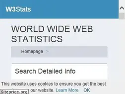 Sites similar to w3stats.com