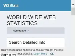 Sites similar to w3stats.net
