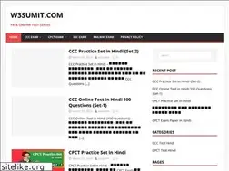 Sites similar to w3sumit.com