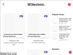 Sites similar to w3technic.com