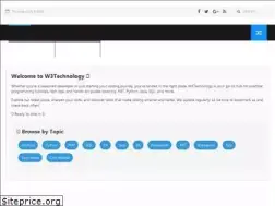 Sites similar to w3technology.info