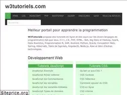 Sites similar to w3tutoriels.com