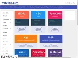 Sites similar to w3tutors.com