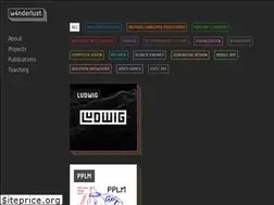 Sites similar to w4nderlu.st