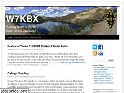 Sites similar to w7kbx.com