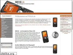 Sites similar to w810i.de