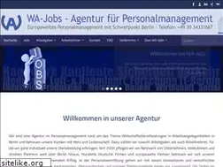 Sites similar to wa-jobs.de