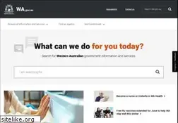 Sites similar to wa.gov.au