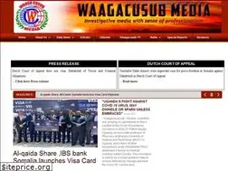 Sites similar to waagacusub.net