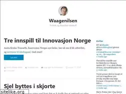 Sites similar to waagenilsen.wordpress.com