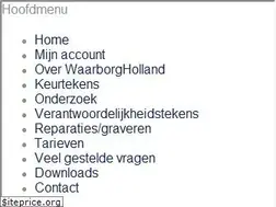Sites similar to waarborgholland.nl