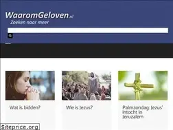 Sites similar to waaromgeloven.nl