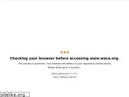 Sites similar to waca.org