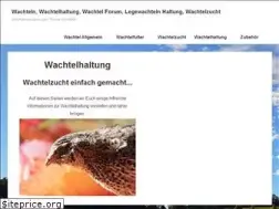 Sites similar to wachtel-haltung.de