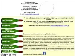 Sites similar to wackenthaler.com