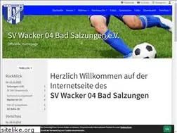 Sites similar to wacker04badsalzungen.de