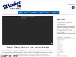 Sites similar to wackerplumbing.com
