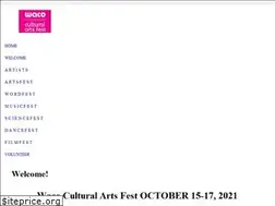 Sites similar to wacoartsfest.org