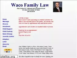 Sites similar to wacofamilylaw.com