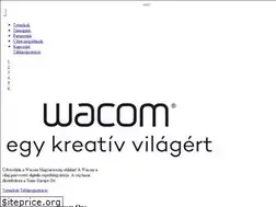 Sites similar to wacominfo.hu