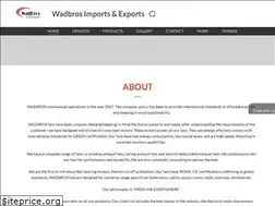 Sites similar to wadbros.in