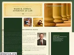 Sites similar to wadebcowanlaw.com