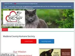 Sites similar to wadenacountyhumanesociety.org