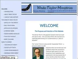 Sites similar to wadetaylor.org